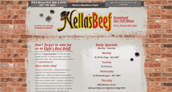 Desktop Screenshot of nellasbeef.com